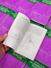 Charger l'image dans la galerie, Livre illustré de poche de Sammy Stein édité à l'occasion de l'exposition Le Grand désenvoûtement au Palais de Tokyo, LA CONFÉRENCE DU PALAIS invite à la descente dans ses sous-sols d'un Palais en ruines jusqu'au Niveau -300. COLLOQUE est un concept-store proposant musique, illustration et artisanat. Vous y trouverez de nombreuses idées cadeaux !