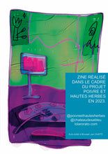 Charger l'image dans la galerie, Fanzine de cuisine, réalisé dans le cadre du projet Poivre et Hautes Herbes. Auto-édités par l'illustratrice cuistot Lola Rorato. COLLOQUE est un concept-store proposant musique, illustration et artisanat. Vous y trouverez de nombreuses idées cadeaux !