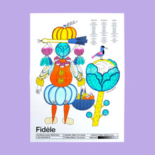 Charger l'image dans la galerie, Sélection spéciale pour le festival Pot au Print, organisé par COLLOQUE et les éditions microgram. Illustration d'Amélie Fontaine, produite par le Studio Fidèle, à Paris. COLLOQUE est un concept-store proposant musique, illustration et artisanat. Nombreuses idées cadeaux !