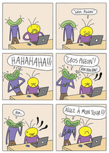 Charger l'image dans la galerie, dara nabati, hubert et josua, éditions exemplaire, Bande-dessinée, recueil des strips de Hubert et Josua d'Instagram. COLLOQUE est un concept-store proposant musique, illustration et artisanat. Nombreuses idées cadeaux !