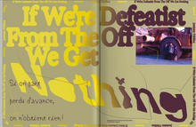 Charger l'image dans la galerie, Magazine collectif, des éditions Messner, le numéro 9, dédié au Boulevard Périphérique parisien qui vient de fêter ses 50 ans ! Illustrations, photographies, littérature, journalisme, reportage, des médiums différents tous sur le thème du périphérique. COLLOQUE est un concept-store proposant musique, illustration et artisanat. Nombreuses idées cadeaux !