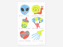 Charger l'image dans la galerie, Affiche, poster, illustration imprimée en risographie par à New York City, USA, tirage limité numéroté et signé par l'artiste Ivy Zheyu Chen. COLLOQUE est un concept-store proposant musique, illustration et artisanat. Nombreuses idées cadeaux !