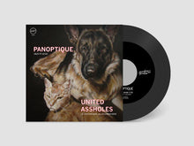Charger l'image dans la galerie, vinyl 45 tours collector, limité à 300 exemplaires de PANOPTIQUE avec son morceau "Objectif Jeune" et UNITED ASSHOLES et le titre au doux nom de "Là, Les Chachats, Là, Les Chienchiens". Un beau cadeau pour mémère ou pépère ! COLLOQUE est un concept-store proposant musique, illustration et artisanat. Vous y trouverez de nombreuses idées cadeaux !