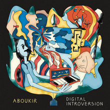 Charger l'image dans la galerie, pochette album aboukir digital introversion