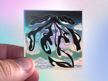 Charger l&#39;image dans la galerie, Stickers illustrés holographiques de Thomas Merceron. COLLOQUE est un concept-store proposant musique, illustration et artisanat. Vous y trouverez de nombreuses idées cadeaux !
