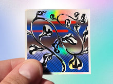 Charger l&#39;image dans la galerie, Stickers illustrés holographiques de Thomas Merceron. COLLOQUE est un concept-store proposant musique, illustration et artisanat. Vous y trouverez de nombreuses idées cadeaux !
