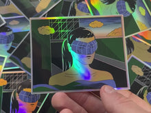 Charger et lire la vidéo dans la visionneuse de la Galerie, Thomas Merceron - Amertume, sticker holographique

