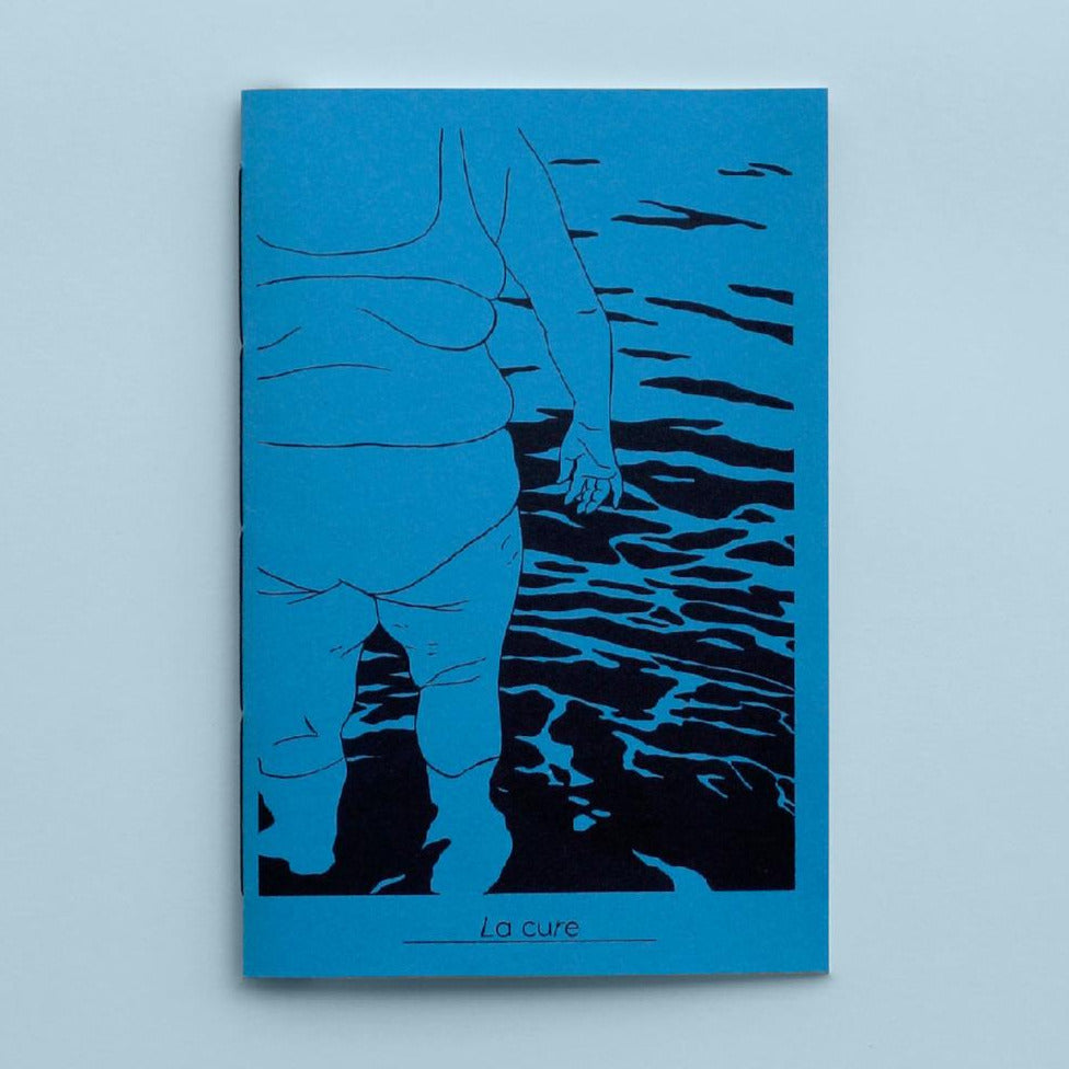 Salomé Michard, la cure, Fanzine imprimé en risographie. Tirage limité et signé par l'artiste Salomé Michard. COLLOQUE est un concept-store proposant musique, illustration et artisanat. Nombreuses idées cadeaux !