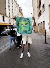 Charger l&#39;image dans la galerie, foulard illustré coloré carré hermès sad monsters club soie naturelle illustration
