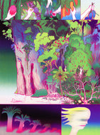 Louis Lanne, affiche, sérigraphie, serigraphie, illustration