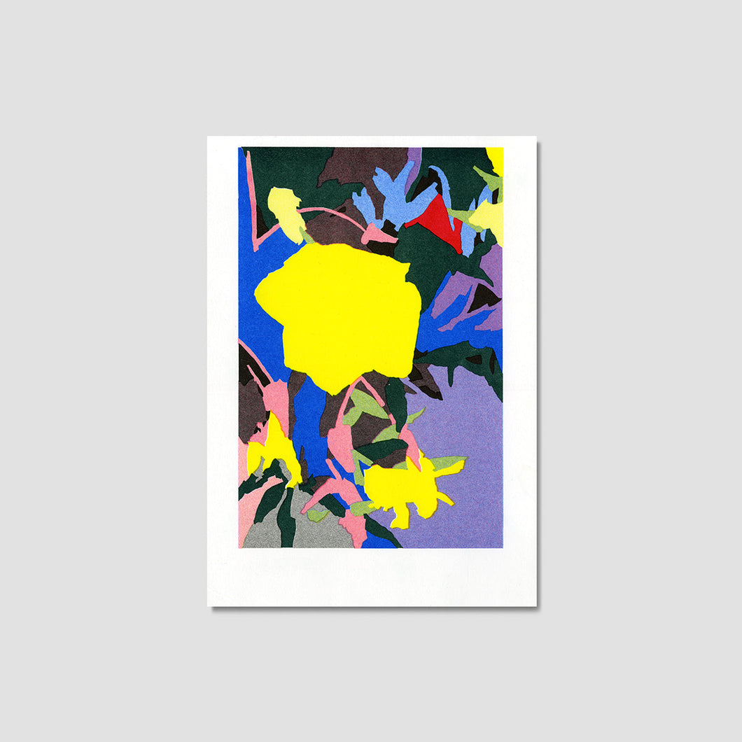 Maël le briand île aux moines affiche risographie illustration poster