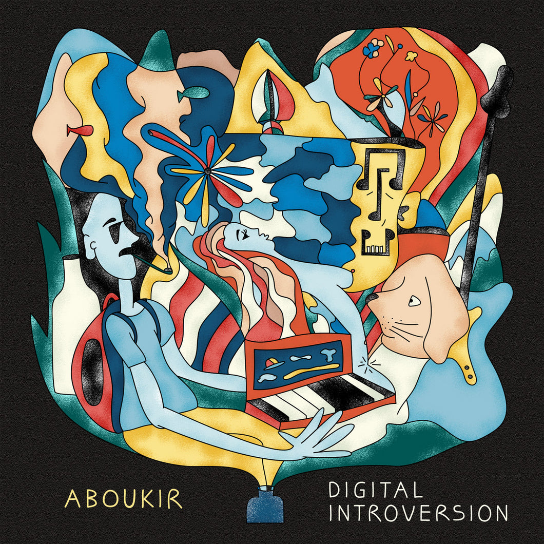 pochette album aboukir digital introversion