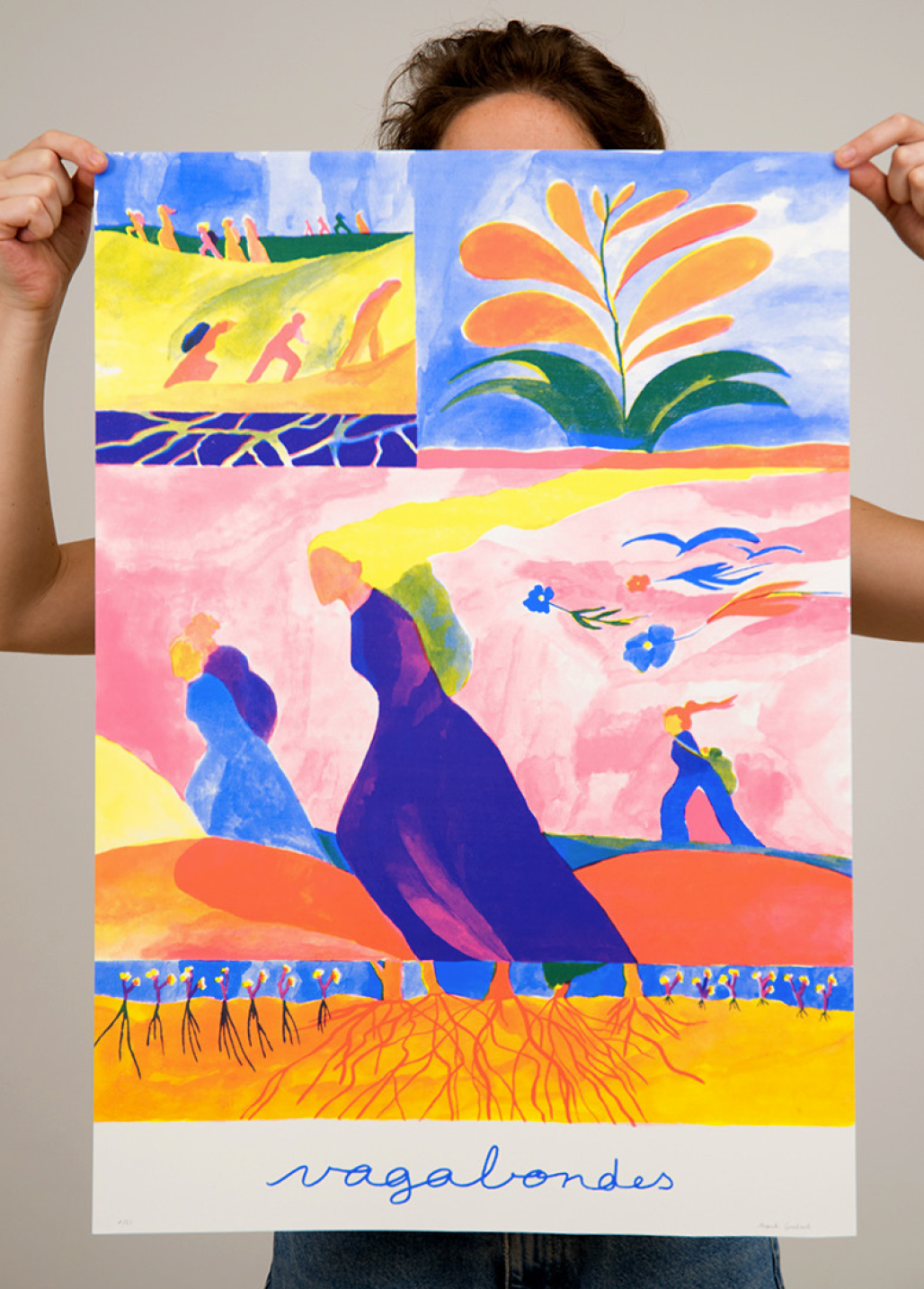Serigraphie, sérigraphie, Anouck constant, hear, Strasbourg, illustration