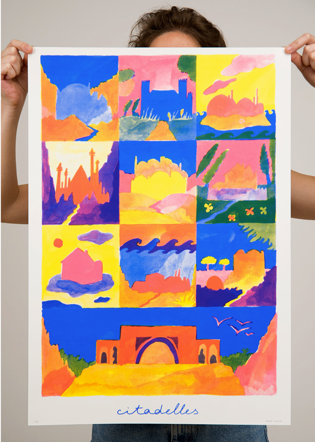 Serigraphie, sérigraphie, Anouck constant, hear, Strasbourg, illustration