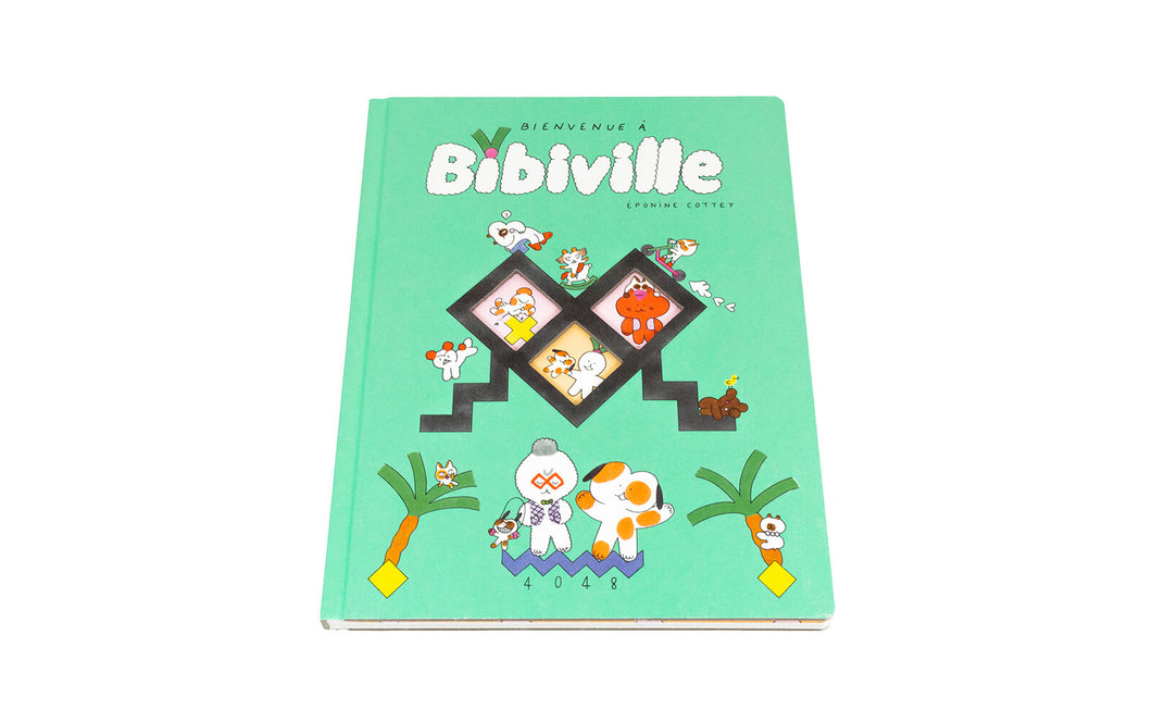 couverture, bd, bande dessinée, album, Éponine Cottey, Bienvenue à Bibiville