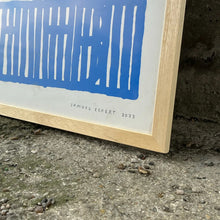 Charger l&#39;image dans la galerie, i feel blue, Affiche, poster, impression giclée de l&#39;artiste Samuel Eckert. COLLOQUE est un concept-store proposant musique, illustration et artisanat. Nombreuses idées cadeaux !
