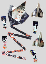 Charger l&#39;image dans la galerie, risographie, cerf-volant, illustration, estampe japonaise
