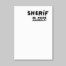 Charger l&#39;image dans la galerie, samuel eckert fanzine shérif sherif de poche
