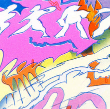 Charger l&#39;image dans la galerie, Affiche risographie, illustration de Louis Lanne, imprimée en risography, riso. Poster, dessin. COLLOQUE est un concept-store proposant musique, illustration et artisanat. Nombreuses idées cadeaux !
