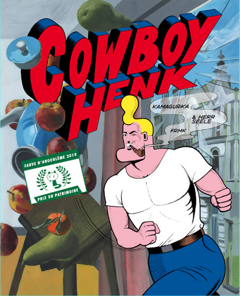 Kamagurka & Herr Seele, Cowboy Henk, Bande-dessinée culte, humour belge. COLLOQUE est un concept-store proposant musique, illustration et artisanat. Vous y trouvez de nombreuses idées cadeaux !